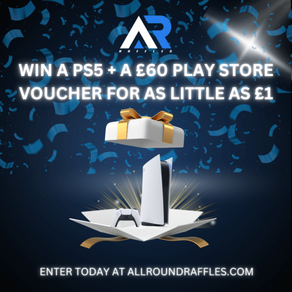 IN A PS5+£60 PLAY STORE VOUCHER OR £400 CASH ALT!!