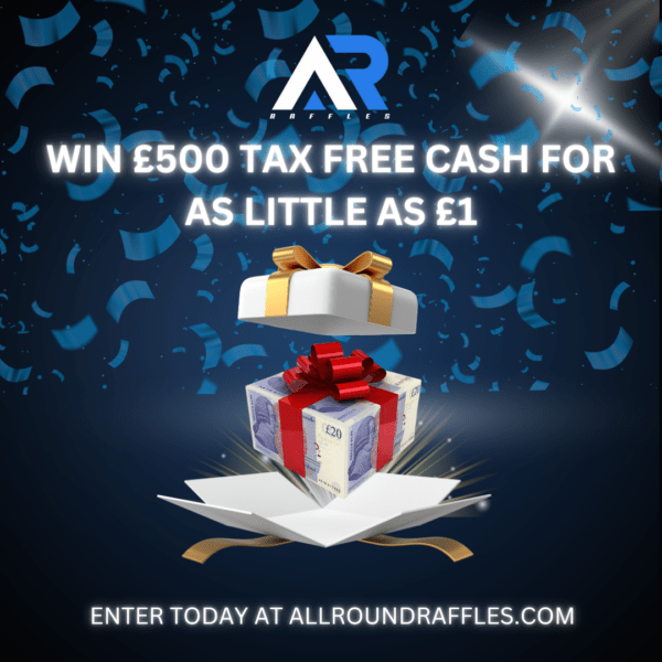 WIN £500 TAX FREE CASH